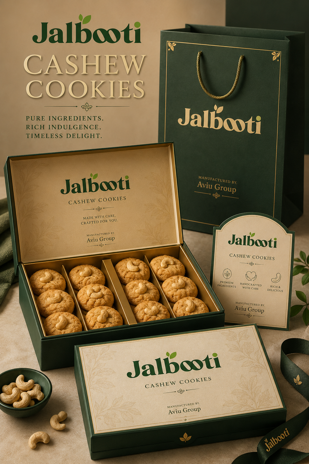 Cashew Cookies