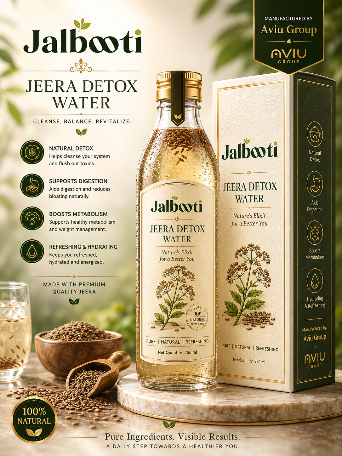 Jeera Detox Water