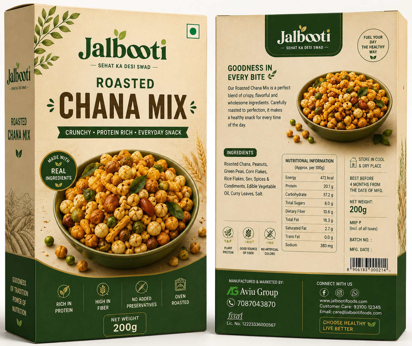 Roasted Chana Mix