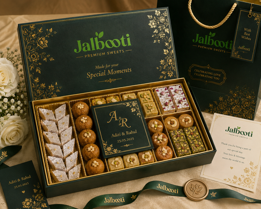 Customised Wedding Sweet Box